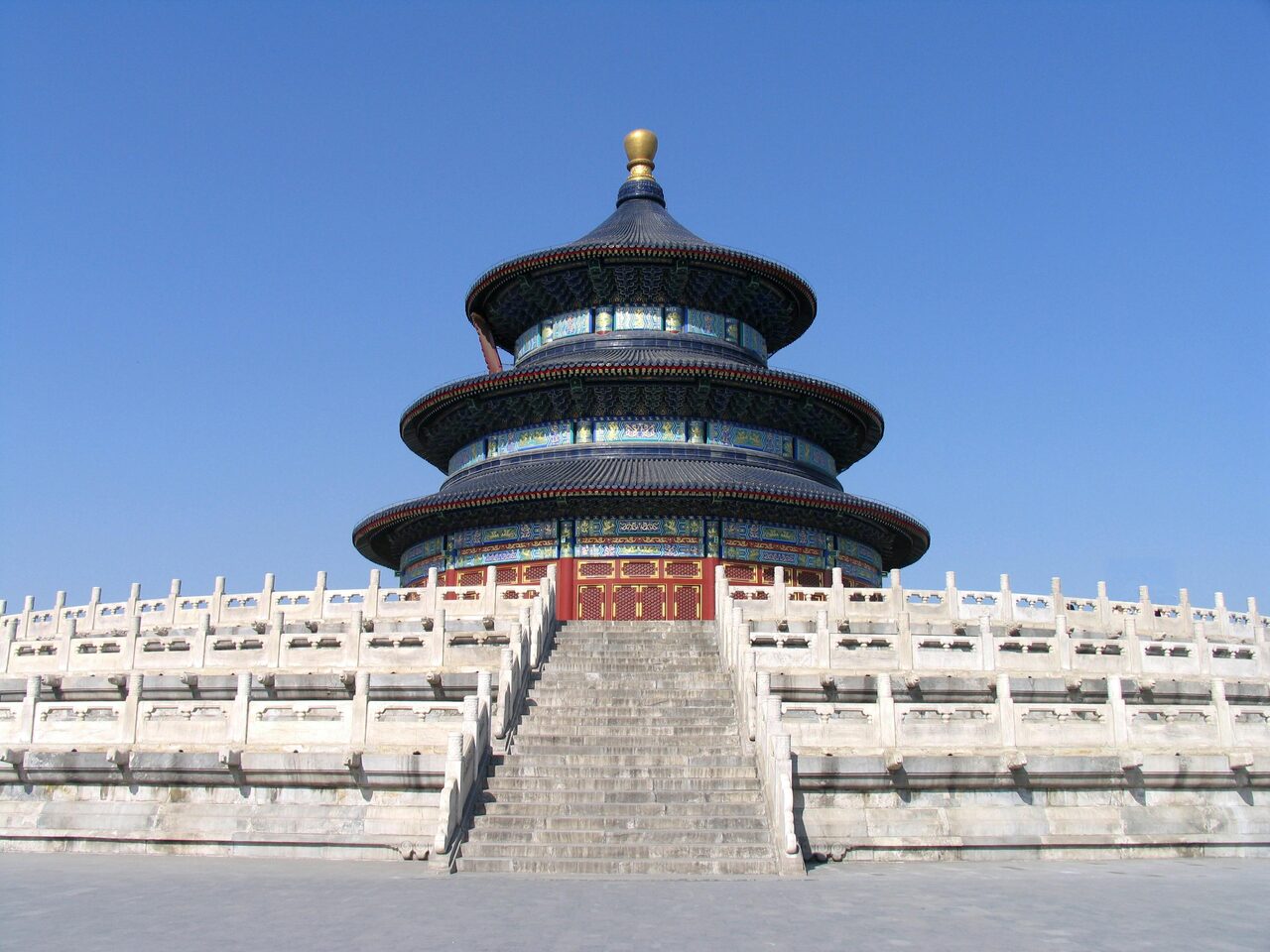 Hall of Prayer for Good Harvests at the Temple of Heaven, Beijing.